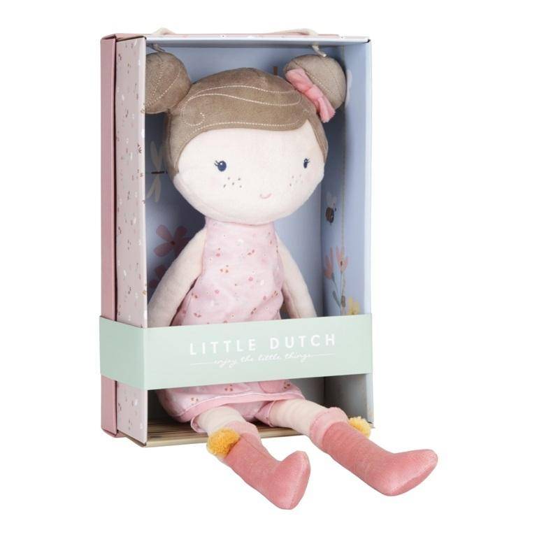 Little Dutch Rosa Pehmeä Tyttönukke "Mollamaija" 50cm