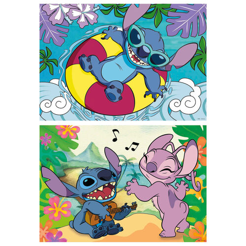Educa Disney Stitch 2 x 100 Palan Palapeli