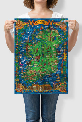 Water & Wines Irland, Whiskey Puzzle 1000 Palan Palapeli