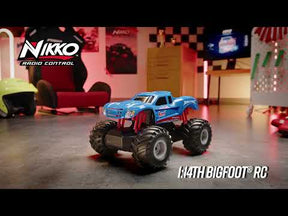 Nikko Bigfoot Radio-Ohjattava Monsteriauto 1:14