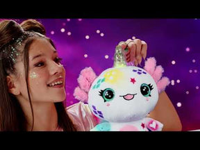 Airbrush Plush Aksolotli Värjättävä Pehmolelu