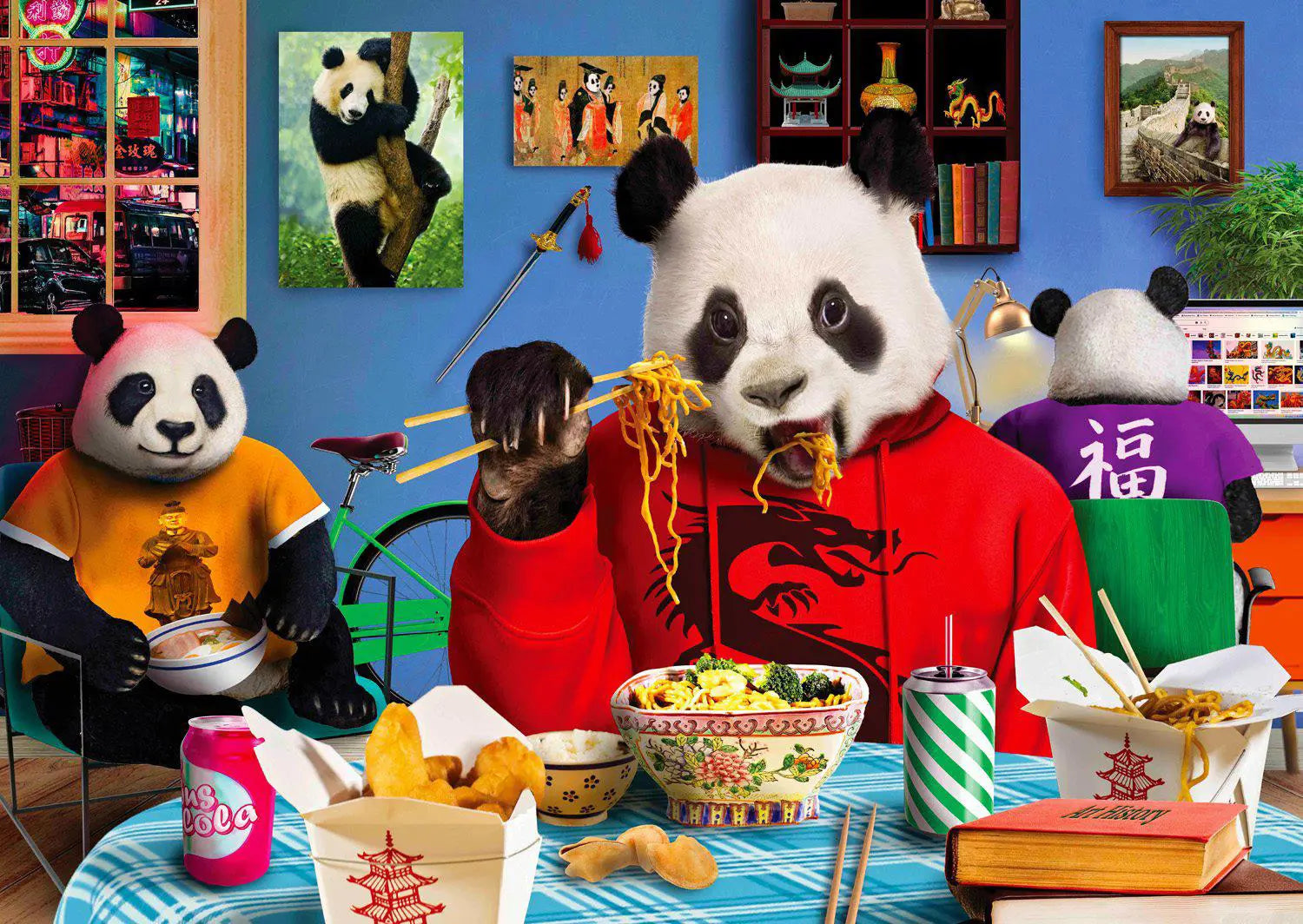 Enjoy Puzzle 1000 Palan Palapeli Chinese Takeout