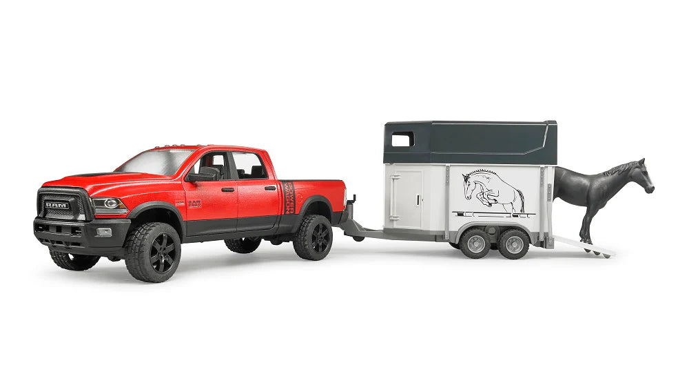 Bruder 02501 Dodge RAM Avolava, Hevostraileri ja Hevonen