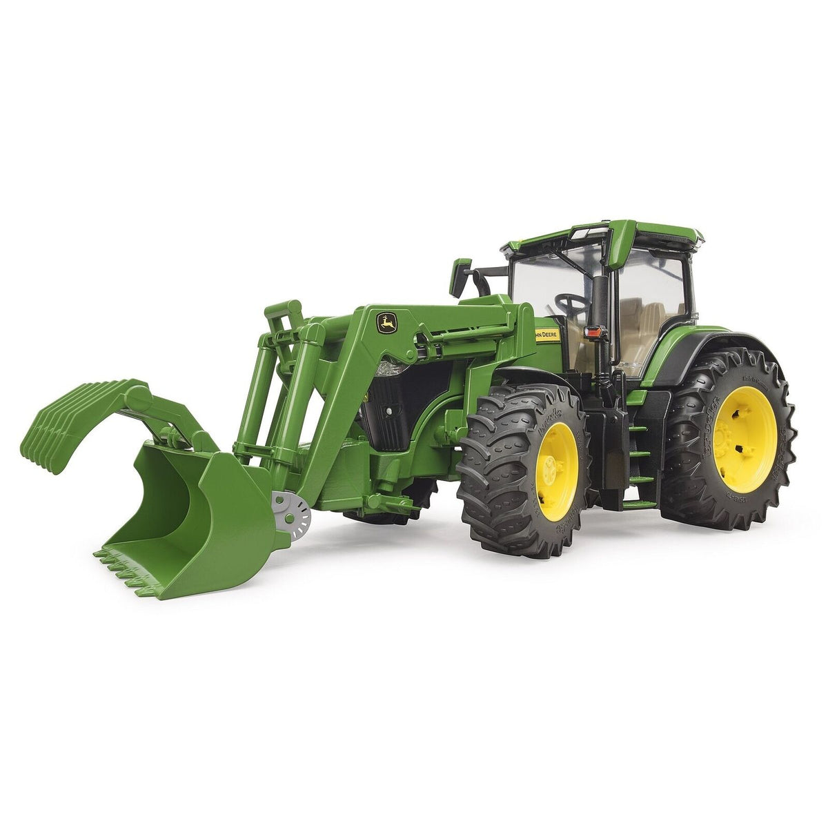Bruder 3151 John Deere 7R 350 Etukuormaajalla 1:16