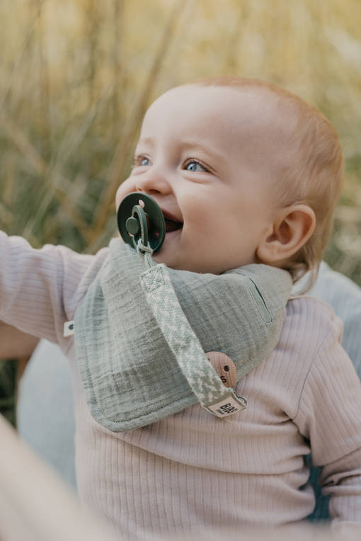 BIBS Tuttinauha Sage/Ivory
