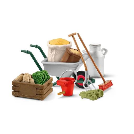 Schleich Farm World Tallitarvikkeet 42610