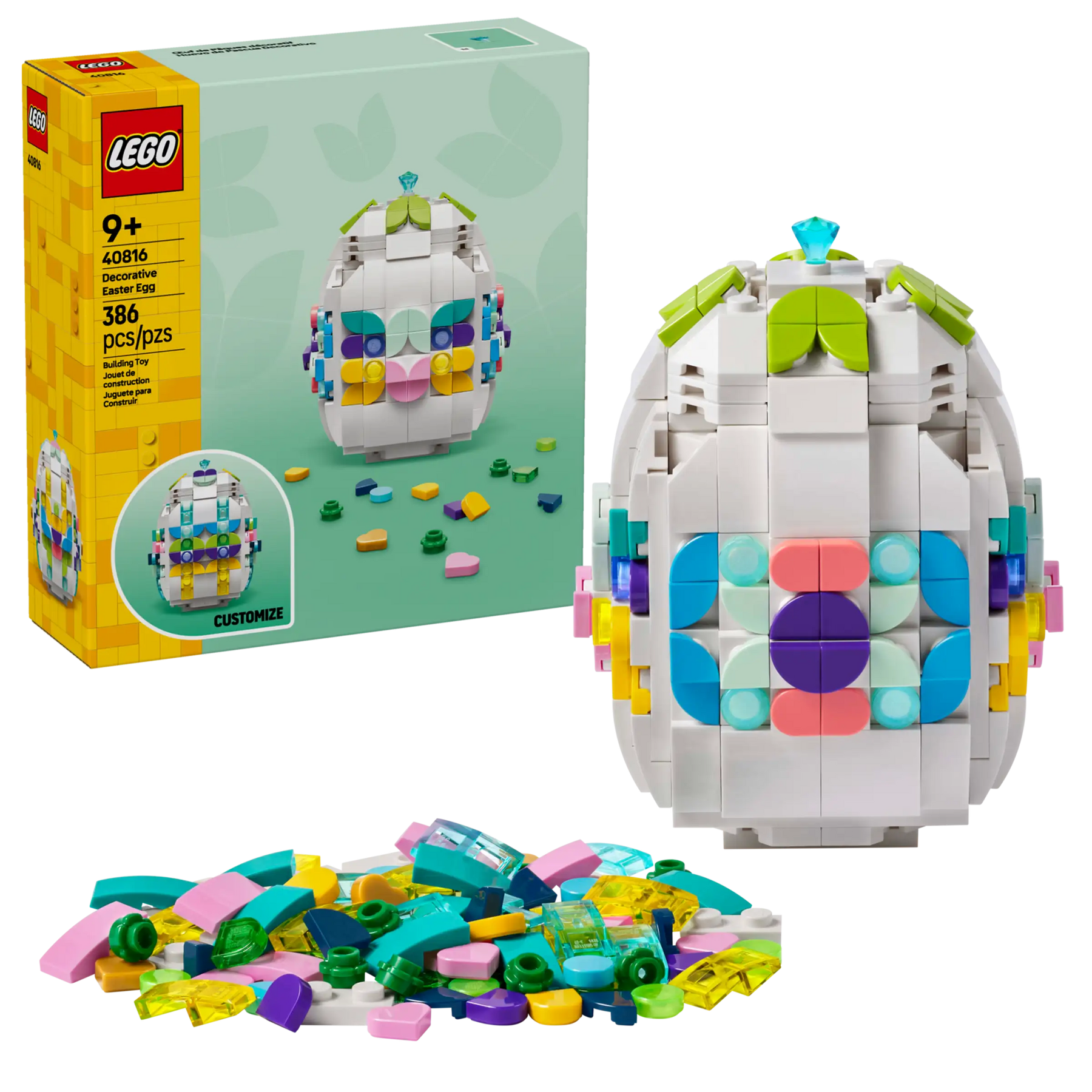 LEGO 40816 Koristeellinen Pääsiäismuna