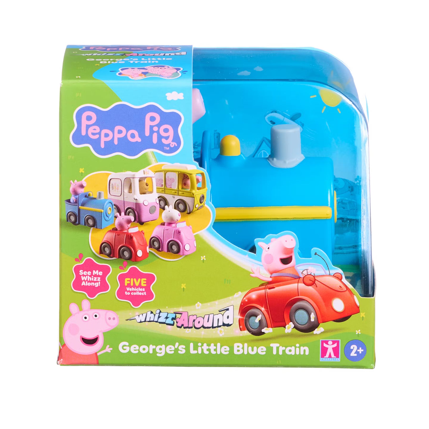 Pipsa Possu Whizz Around Ajoneuvot Lajitelma