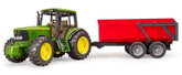 Bruder John Deere Traktori sekä Peräkärry