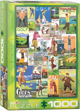 Eurographics Puzzle 1000 Palan Palapeli Golf Around The World