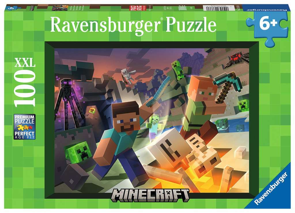 Minecraft Palapeli Monster XXL 100 Palaa