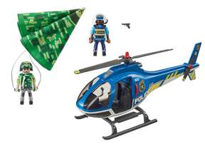 Playmobil 70569 Poliisihelikopteri: Laskuvarjon takaa-ajo