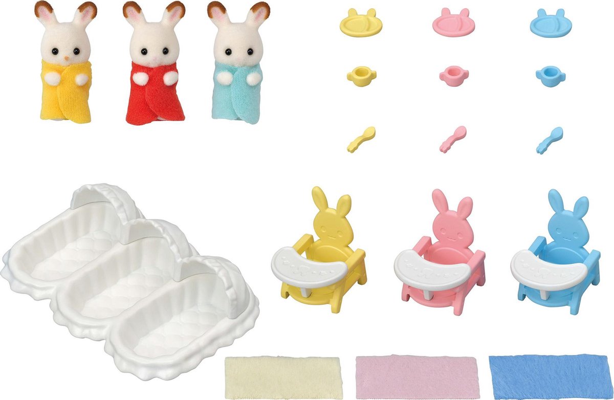 Sylvanian Families Kolmosten Hoitosetti