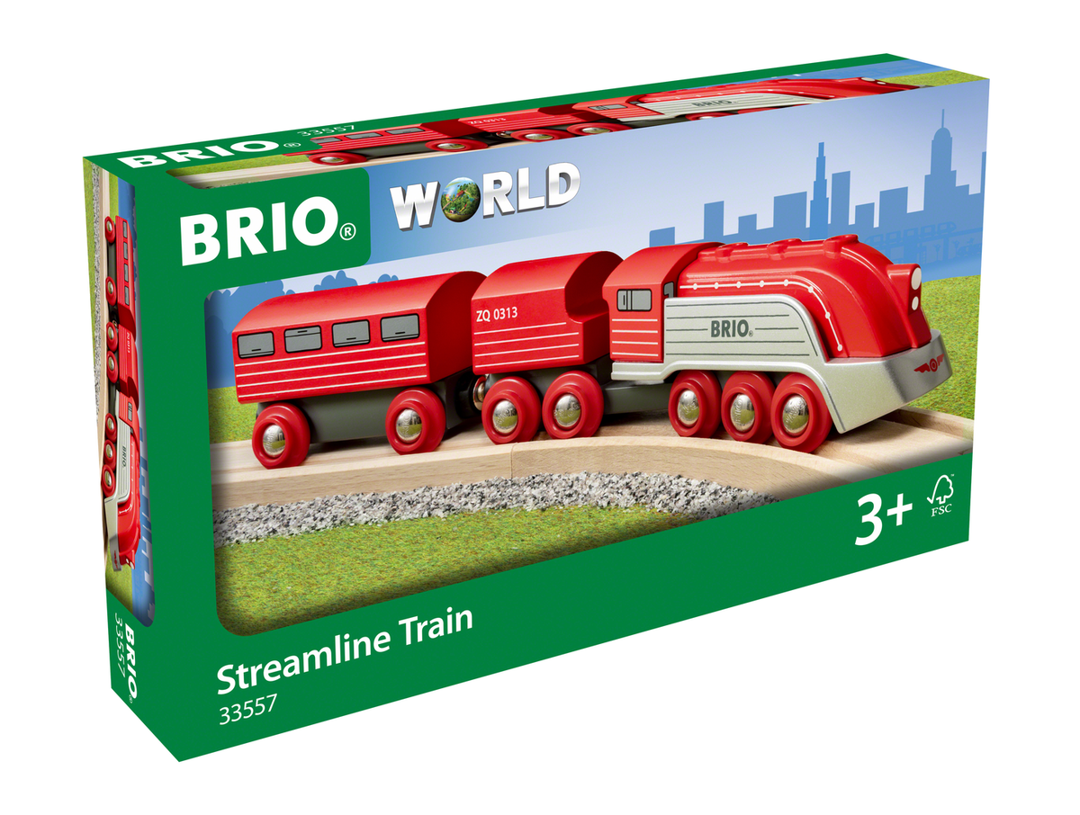 Brio 33557 Virtaviivainen Juna