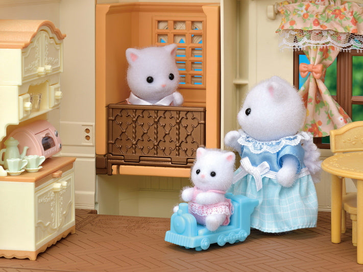 Sylvanian Families 5400 Red Roof Tower Home Tornitalo Hissillä