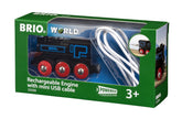 Brio Ladattava Veturi USB Liitännällä