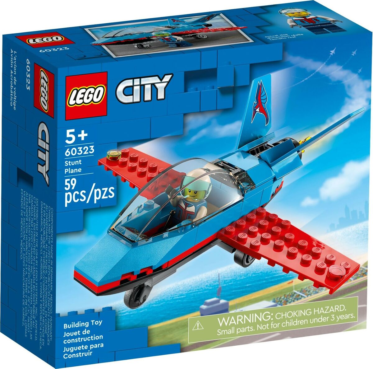 LEGO City 60323 Taitolentokone