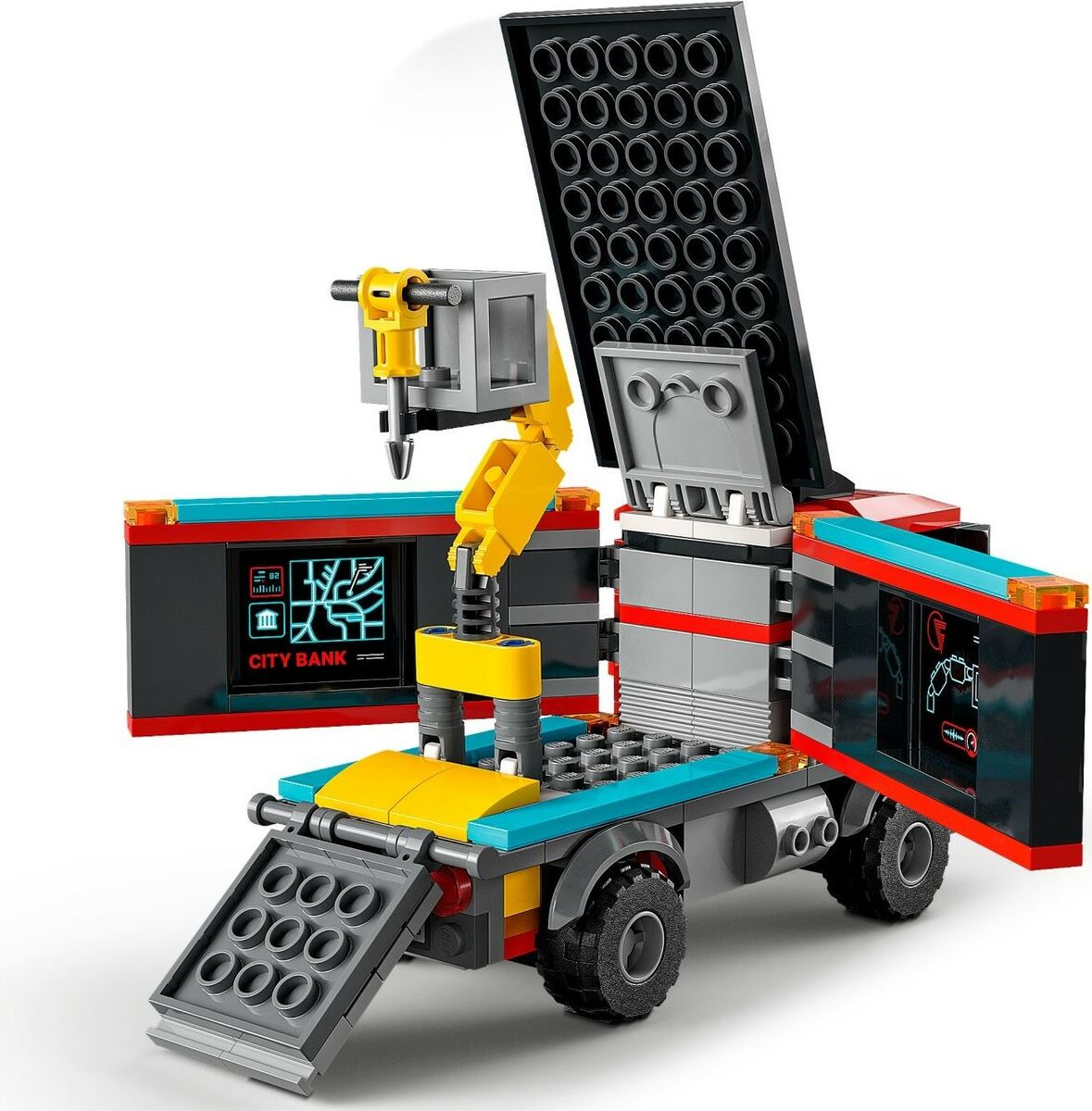 LEGO City 60317 Poliisi ja Pankkirosvojen Takaa-ajo