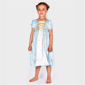 Prinsessamekko Vaaleansininen 110-116cm (4-6v)
