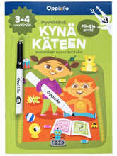 Oppi ja Ilo Pyyhittävä Kynä Käteen Puuhakirja