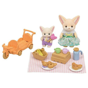 Sylvanian Families 5698 Aurinkoinen Piknik Setti, Aavikkokettusisko ja Vauva