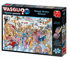 Wasgij Mystery 1000 palan palapeli  nro 22 Wasgij Winter Games!