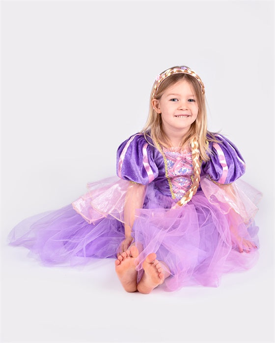 Tähkäpää Prinsessamekko sekä Letti 98-104cm