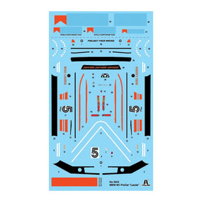 Italeri B.M.W. M1 Procar (Niki Lauda) 1:24 Koottava auto