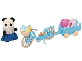 Sylvanian Families Pandatyttö Pyörä ja Rullaluistinsetti