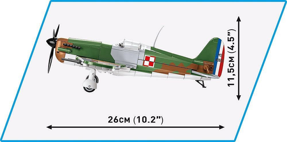 Cobi 5724 Historical Collection Morane-Saulnier MS. 406