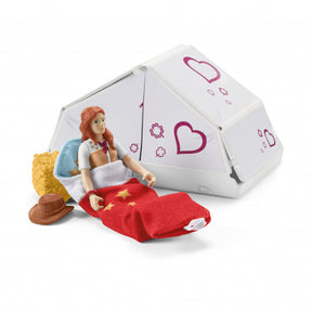Schleich 42535 Seikkailu Autolla ja Hevoskuljetusvaunulla