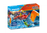 Playmobil 70144 Merihätä: Leijalautailijan Pelastusvene