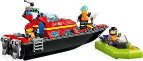 LEGO City 60373 Palokunnan Pelastusvene