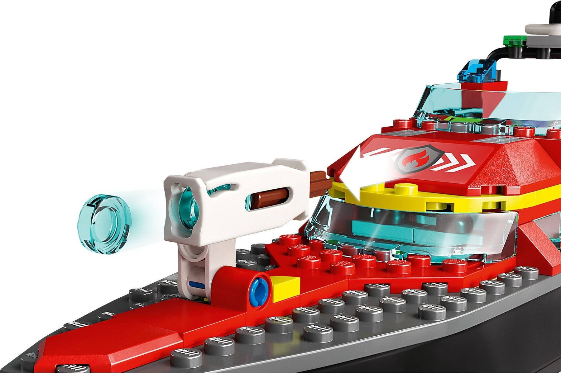 LEGO City 60373 Palokunnan Pelastusvene