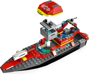 LEGO City 60373 Palokunnan Pelastusvene