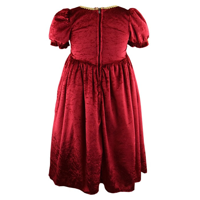 Prinsessamekko Punainen 98-104 cm (2-4v)