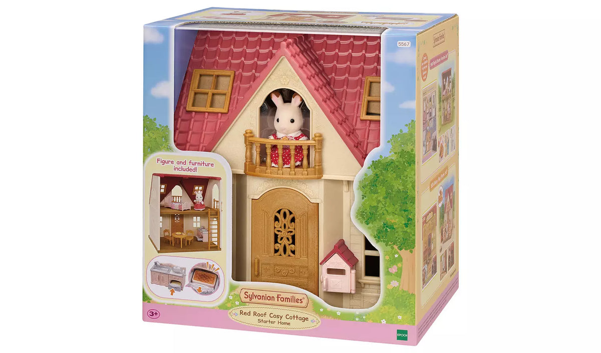 Sylvanian Families 5567 Red Roof Cosy Cottage Aloitustalo