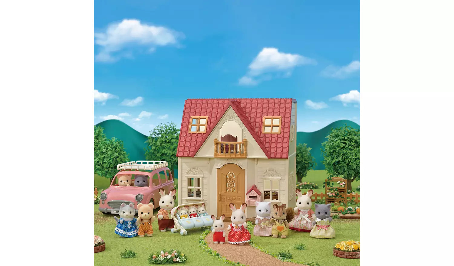 Sylvanian Families 5567 Red Roof Cosy Cottage Aloitustalo