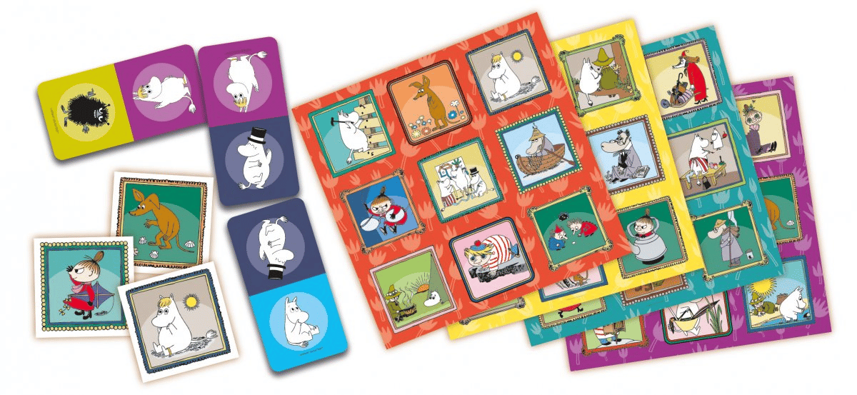 Moomin 3-in-1 (Lotto, Domino ja Memo)