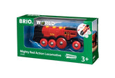 Brio 33592 Iso Punainen Veturi (Paristokäyttöinen)