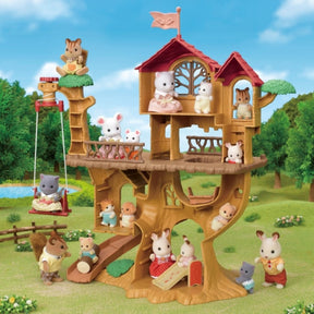 Sylvanian Families 5450 Adventure Tree House Seikkailujen Puumaja