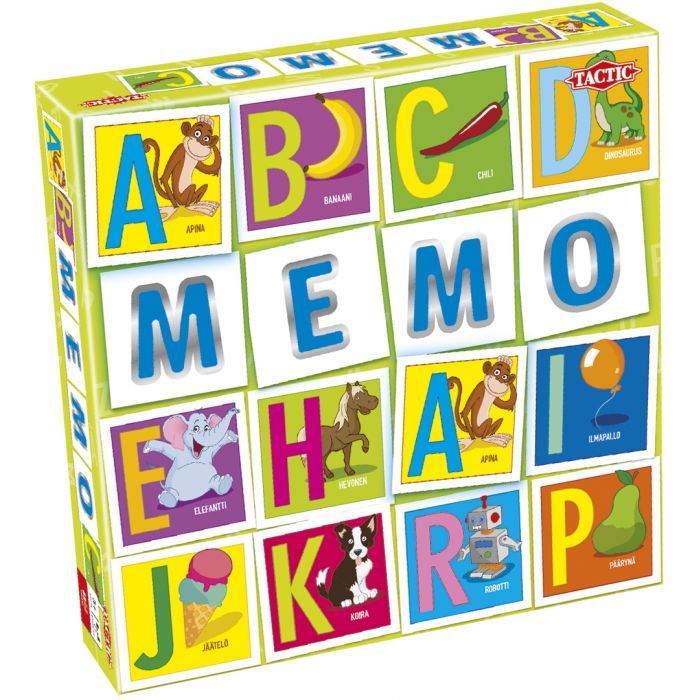 Muistipeli ABC
