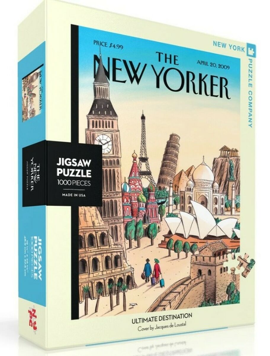 New York Puzzle Company 1000 Palan Palapeli Ultimate Destination