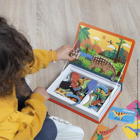 Janod Magneettikirja Dinosaurukset