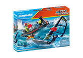 Playmobil 70141 Merihätä: Napaseudun purjehtijoiden pelastus kumiveneellä