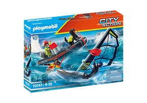 Playmobil 70141 Merihätä: Napaseudun purjehtijoiden pelastus kumiveneellä