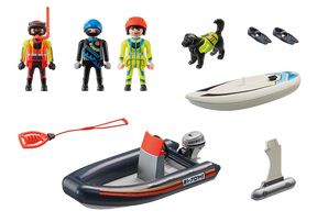 Playmobil 70141 Merihätä: Napaseudun purjehtijoiden pelastus kumiveneellä