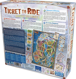 Ticket to Ride Pohjoismaat Northern Lights
