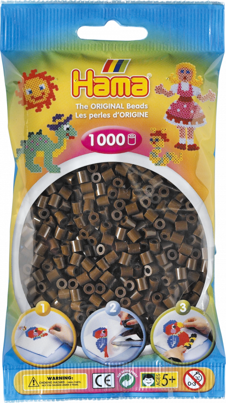 Hama Helmet Midi 1000 kpl Ruskea