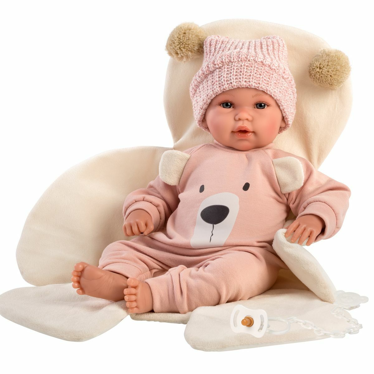 Llorens Nukke Rosa 36cm Pehmeävartaloinen